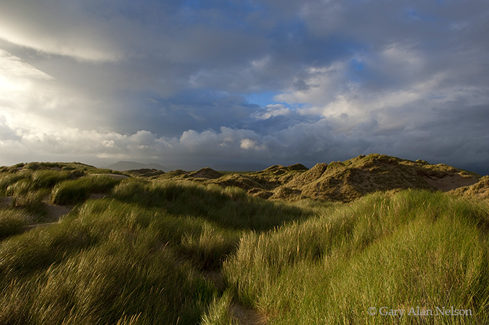 Dunes, Grasses and Clouds | Harlech, Wales | Gary Alan Nelson Photography